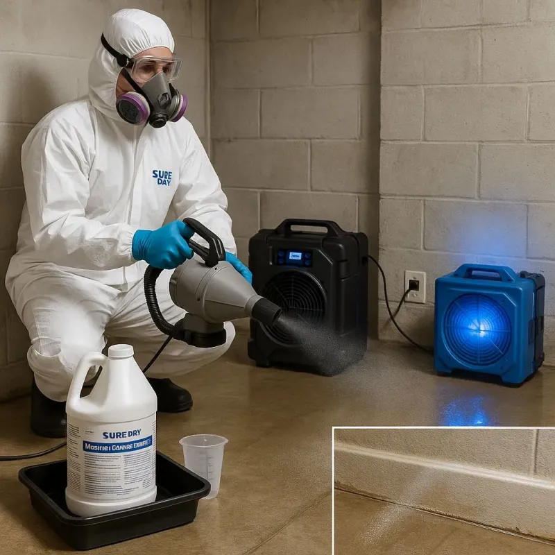 Sanitization and Odor Removal process in Morton, TX