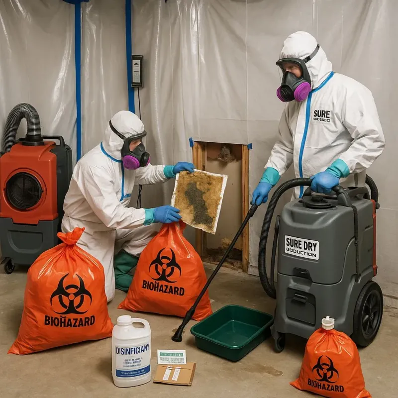 Contaminated Water Handling Protocols process in Morton, TX