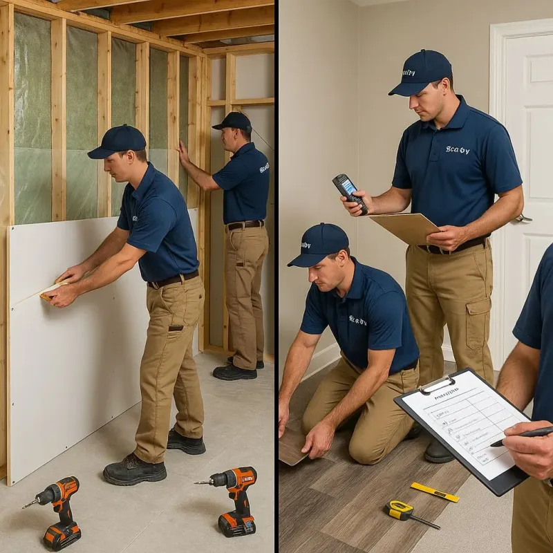 Repairs and Reconstruction process in Morton, TX